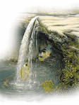 pic for Waterfall & Fishes
